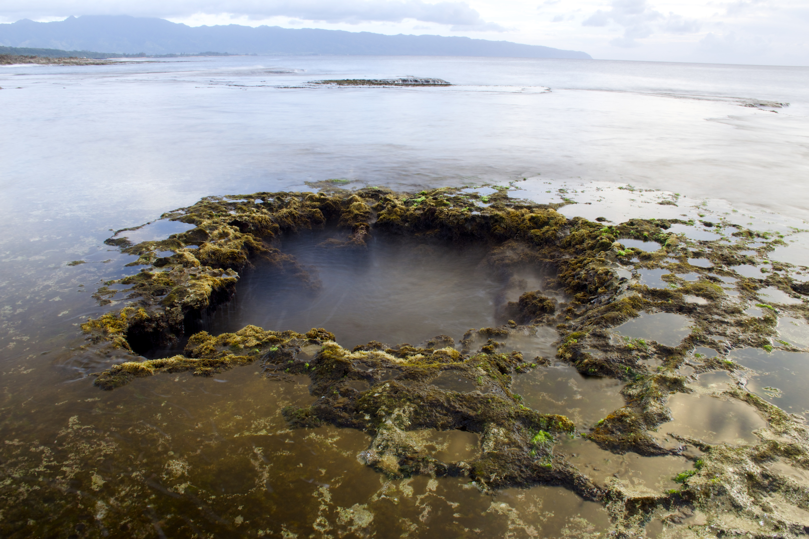 Elevator, shaft, shark's cove, Oahu, Hawaii, diving, North, Shore