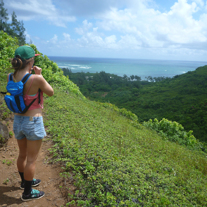 Hiking, Hawaii, Girl, Chick, Oahu