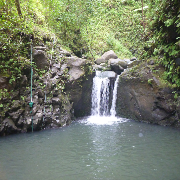 Koloa gulch, oahu, hawaii, hike, cascade, waterfall, falls, stream, river, creek