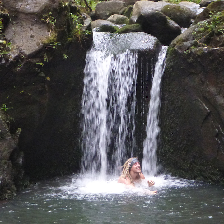 Koloa falls, Oahu, hawaii, hike, adventure, pool, swim, explore