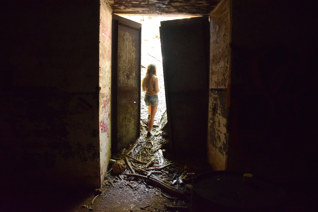 Hawaii, Oahu, Battery, Bunker,reservation, Wilridge, Lewis S. Kirkpatrick, Wili, Wiliwilinui, WW, II, 2, WWII, two, world war, ruins, military, army, coastal, defense, exploring, discovering, hiking, forest, jungle, secret, abandoned, hidden