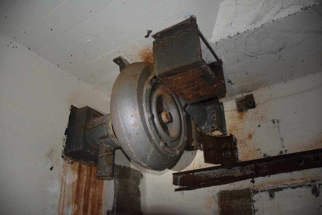 ventilation, Oahu, Hawaii, WWII, World War, 2, two, bunker, battery, underground, fan, aeration,