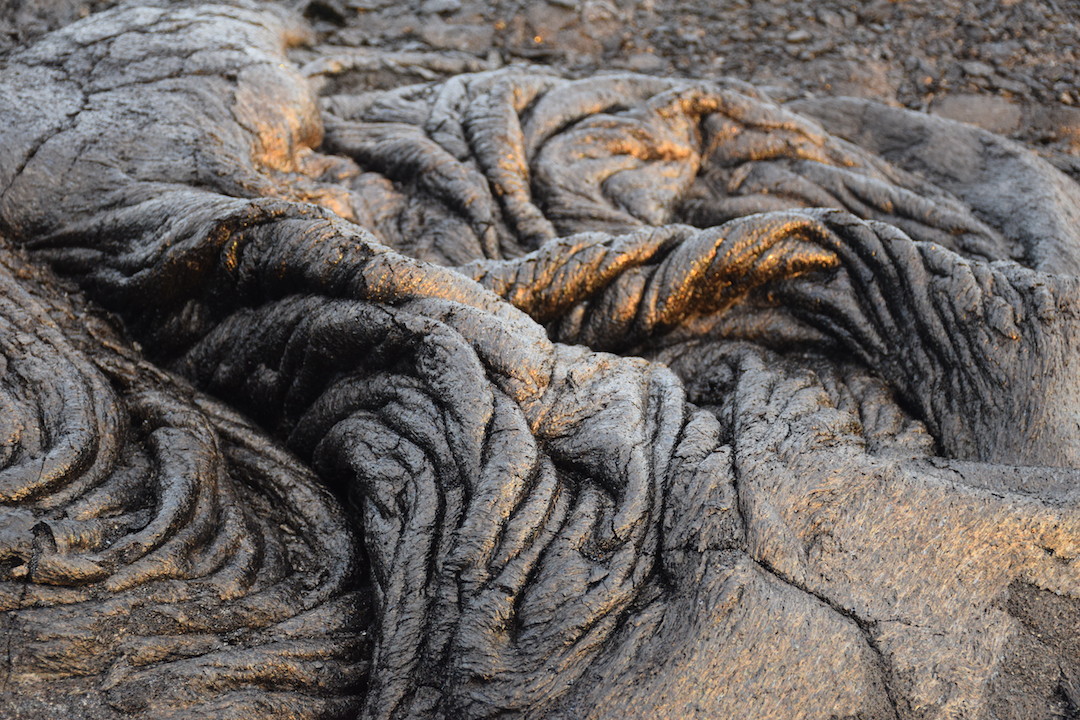 Hawaii, big, island, kilauea, kalapana, lava, dried, rock, igneous