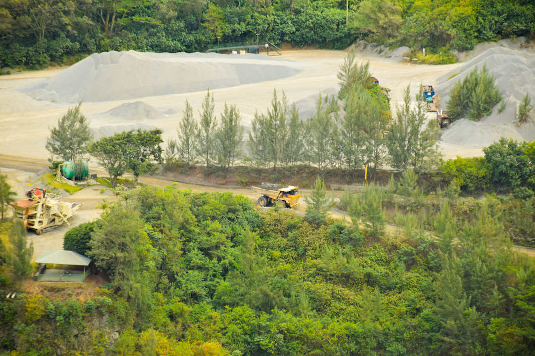 Oahu, Kapaa, quarry