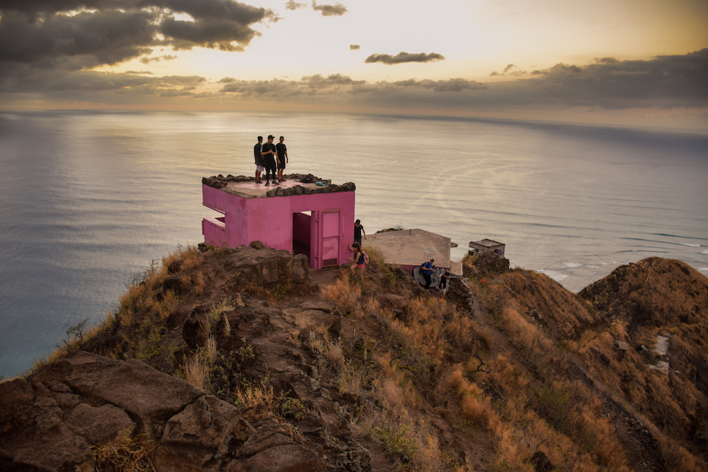 Puu O Hulu, Puu, O, Hulu, West Side, Waianae, Oahu, Hawaii, Hike, Adventure, Explore, WWII, World War, two, 2, II, Coastal defense, military, reservation, urban, urbex, abandoned, bunker, pill box, outpost, lookout, ocean view, ridge