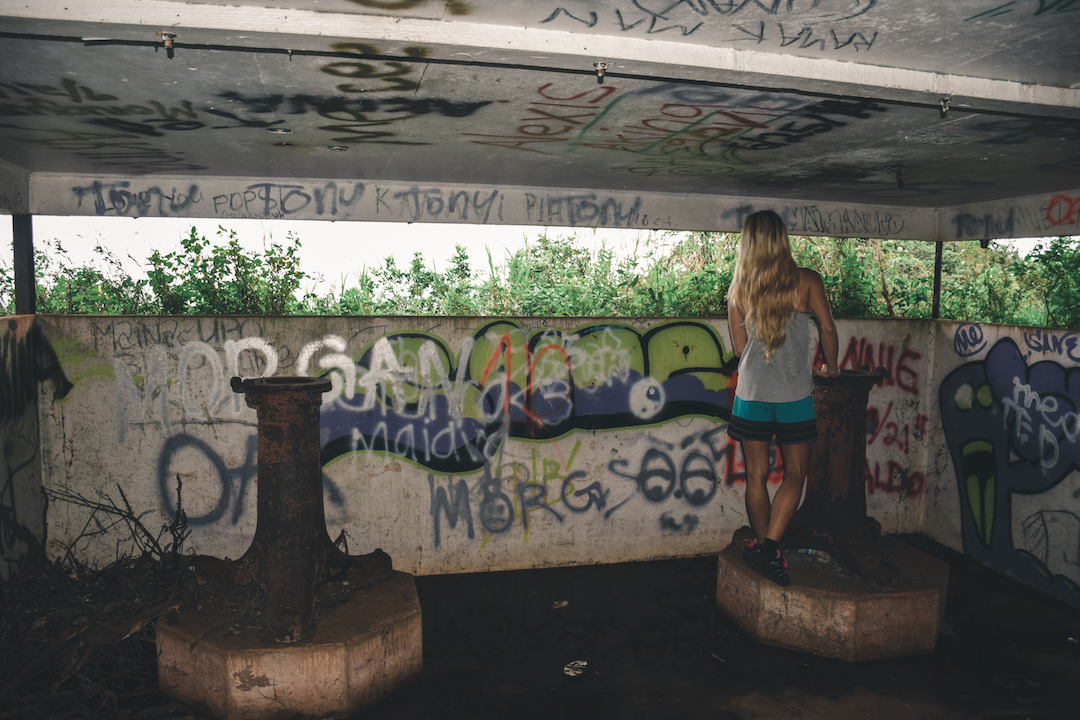 Hawaii, Oahu, Abandoned, WWII, Hiking, exploration, bunker, pillbox, Kaipapau, Hauula, ruin, urban exploration